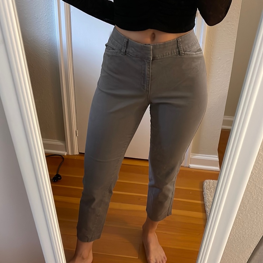 Light grey old navy Pixie work trousers